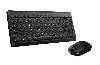 LuxeMate Q8000,RU,BLK, Genius Wireless Slim  Keyboard + Mouse, USB