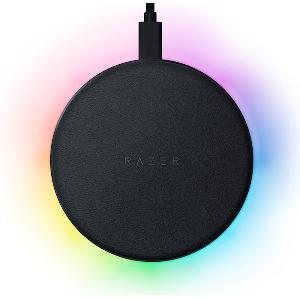 RC21-01600100-R371 RAZER Chroma Charging Pad 10W Fast WL Charger RGB Black