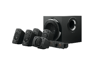 Z906 LOGITECH THX Surround Sound 5.1 Speakers 1000 Watts  3.5 MM - BLACK - 980-000468 