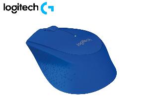  M280, Logitech, Mouse, USB Wireless 1000dpi 3 Button, 1xAA-18 month 91g Blue.