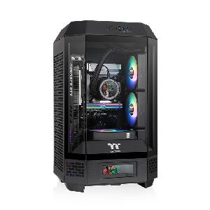 The Tower 250, THERMALTAKE, CASE, Black, Mini-ITX, 2x120mm Fans, AIO 360mm, air 210mm, GPU 360mm, 1x3.5”, Type-C, USB 3.0x2, The Tower 250, THERMALTAKE, CASE, Black, Mini-ITX, 2x120mm Fans, AIO 360mm, air 210mm, GPU 360mm, 1x3.5”, Type-C, USB 3.0x2,
