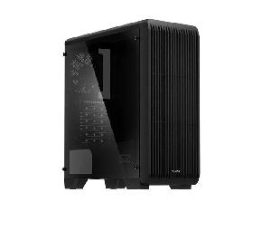 Zalman Computer case  S2 TG, MidT, 2xUSB2.0,1xUSB3.0, 3x120mm, TG (side panel), without PSU, black