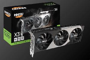 RTX 5070 TI 16GB, INNO3D GEFORCE RTX 5070 Ti  X3 16GB 256BIT GDDR7, PCIE5 DP*3/HDMI