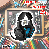 G432, LOGITECH  Wired Gaming Headset 7.1 - LEATHERETTE - BLACK/BLUE - USB  L981-000770