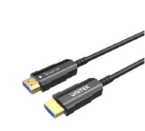 C11072BK-20M UNITEK 20M, HDMI2.0 Active Optical Cable