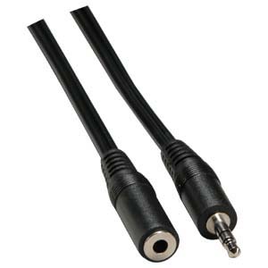 KD-AVC9006-5M, Kingda, 3.5mm stereo cable,male to female,5m