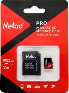 NT02P500PRO-032G-R, NETAC,  P500 Extreme Pro MicroSDHC 32GB V10/A1/C10 up to 100MB/s, retail pack/30 MB/s Video Speed Clas