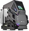  AH T200, THERMALTAKE, CASE, Black, m-ATX, N/A, AIO 280mm, air 150mm, GPU 320mm, 2 x 3.5", Type C, USB 3.0 x 2, Audio+mic, 2y