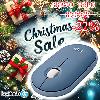 M350 Pebble Mouse, Logitech Wireless Mouse  BLUEBERRY-1000 DPI, Bluetooth 2.4GHZ/BT L910-006753