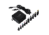 ThermalTake Universal Wall Charger, 10 Power Tips, EnerG Bar 65W/Black/EU, PO-UWC-PC65BK-01 ThermalTake Universal Wall Charger, 10 Power Tips, EnerG Bar 65W/Black/EU, PO-UWC-PC65BK-01