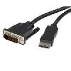 Y-5118BA,UNITEK 1.8M DisplayPort to DVI Male Cable