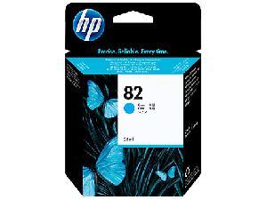 C4911A, HP 82, Cyan DesignJet Ink Cartridge