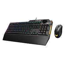 ASUS TUF Gaming Combo keybord K1&M3, 5-zone RGB, 7000 DPI,  USB 1.8m, Black 90MP02A0-BCUA00