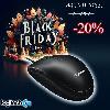 M100, Logitech Optical Mouse, Black, 1000± DPI, 3 Buttons, 90 g, 1.8m USB 1Y (L910-006652 )