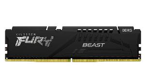 KF564C32BB-16 Kingston MEMORY FURY XMP 16GB 6400MHz DDR5 DIMM CL32 1Rx8 2G x 64-Bit