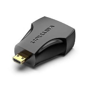 AITB0  VENTION Micro HDMI Male to HDMI Female Adapter Black