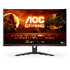 CQ32G2SE/BK AOC OC Gaming CQ32G2SE - 32" QHD 2560x1440 Curved 1500R, 165Hz, 1 ms MPRT, VA,FreeSync Premium, 5w Speakers