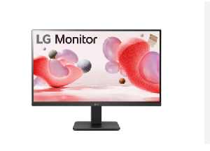 24MR400-B, LG Monitor, 23.8" 1920x1080 100Hz IPS, 250 cd/m², 5 ms, 16.7M, VGA, HDMI, VESA