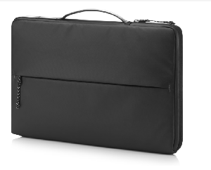 14V32AA, HP 14" Water-Resistant Sleeve Bag - Black (35.2 x 23.8 x 3.3 cm)