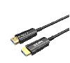  C11072BK-50M, UNITEK, HDMI Cable, 50M, HDMI2.0, 4K Active Optical Cable, Black.
