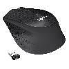 M330 Logitech Wireless Mouse SILENT PLUS BLACK-1000 DPI High Precision (105.4x67.9x38.4mm)L910-004909