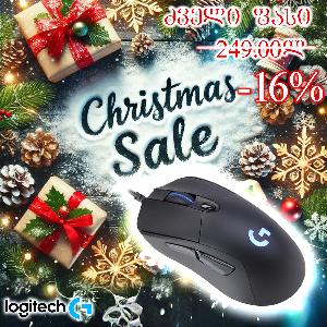 G403, LOGITECH HERO LIGHTSYNC Gaming Mouse, 6 buttons, 100-25,600 dpi, USB 2.1 m, BLACK (L910-005632 )