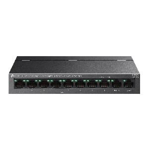  LS1210P, TPLINK, 8-Port 10/100Mbps+2-Port Gigabit Desktop Switch with 8-Port PoE+.