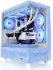  View 270 TG ARGB Hydrangea Blue, THERMALTAKE, CASE, Hydrangea Blue, E-ATX, 1x140mm ARGB Fan, AIO 360mm, air 180mm, GPU 420mm