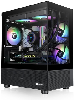  View 170 TG ARGB, THERMALTAKE, CASE, Black, mATX, 3x120mm ARGB Fans, AIO 280mm, air 160mm, GPU 340mm, 1x3.5”, USB 3.0x2, Aud